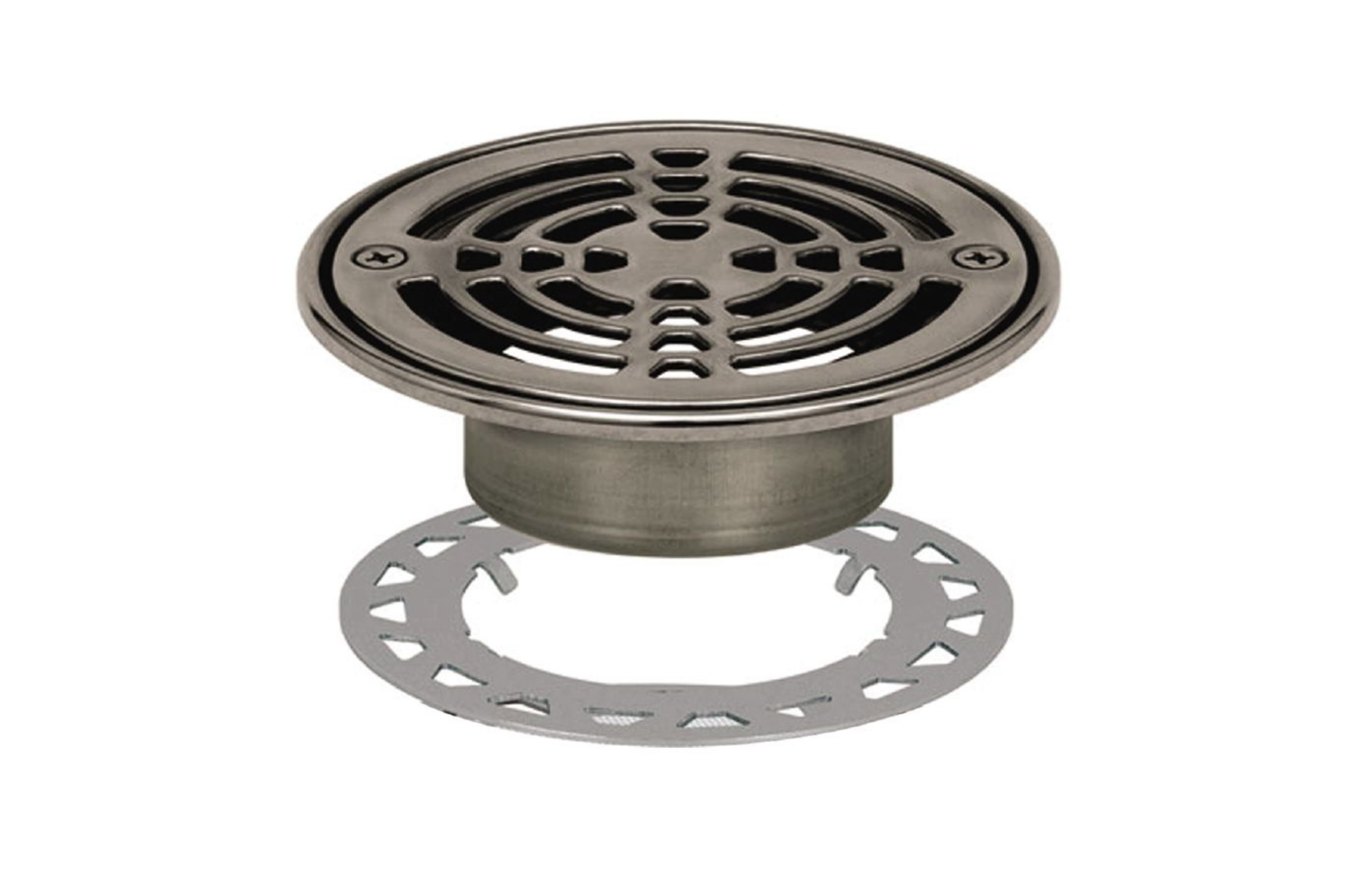 Schluter Kerdi-Drain Ens Grille 6" Ronde Inox KD6GRKRE