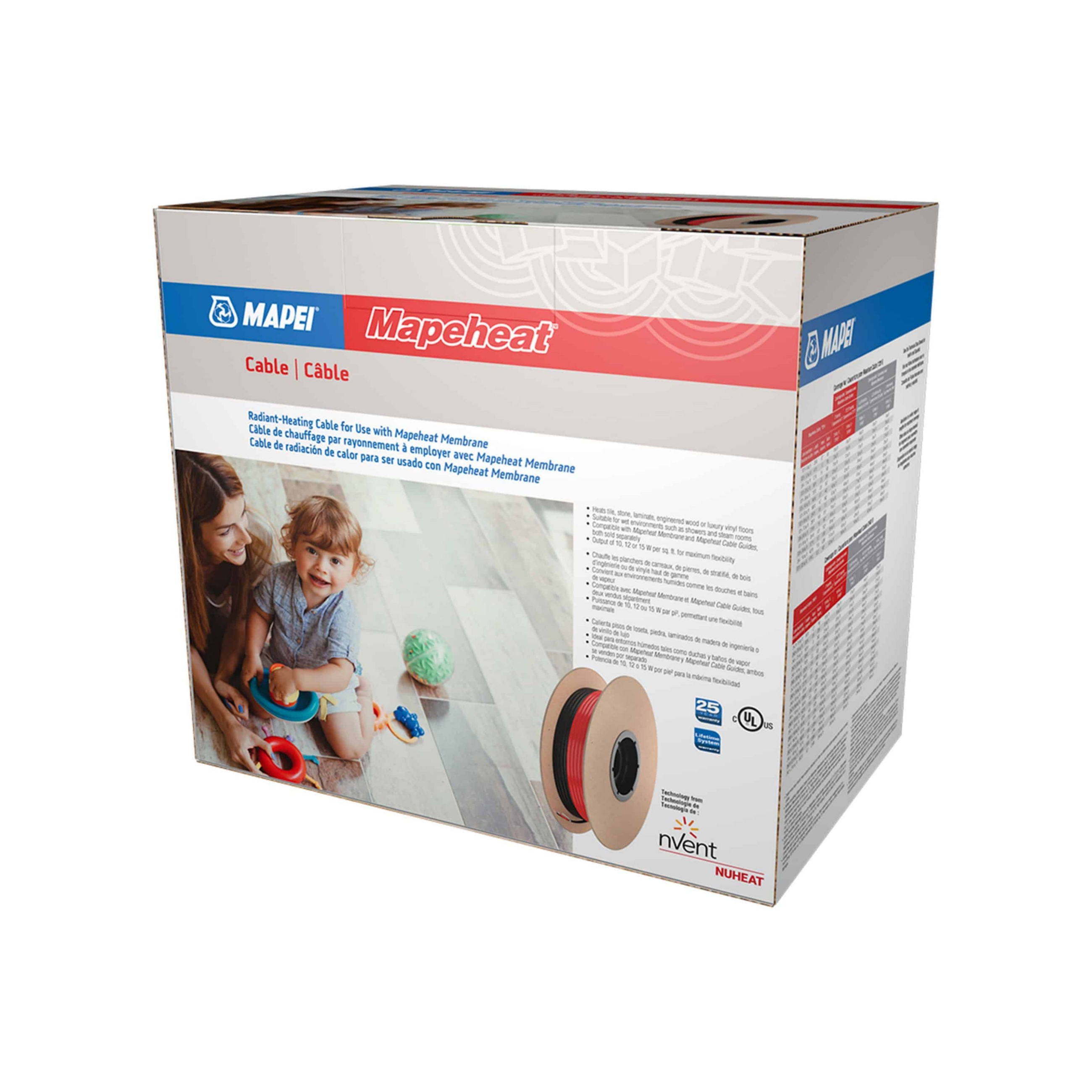 Mapeheat Cable | 120 V | 334 pi (101.8 m)